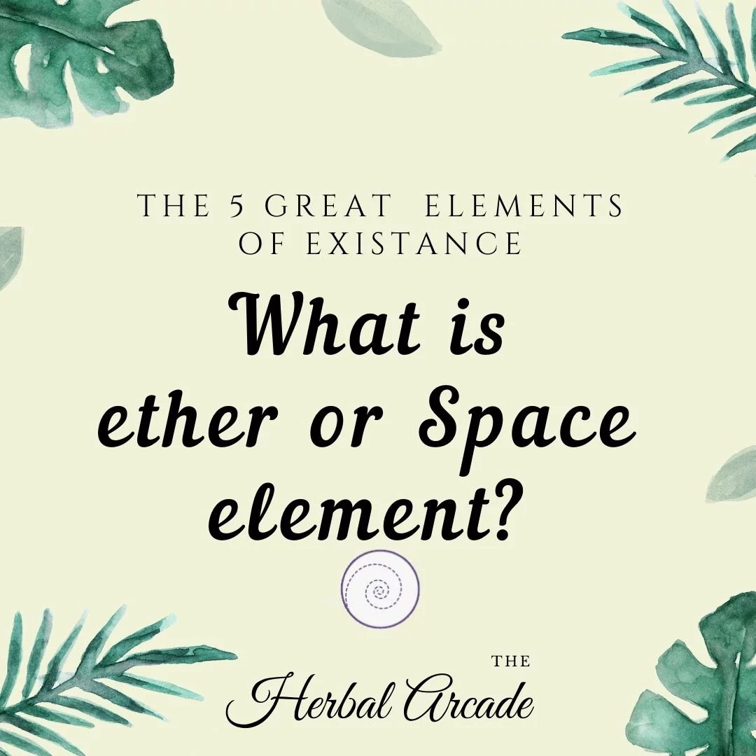 What is Ether or space Element?