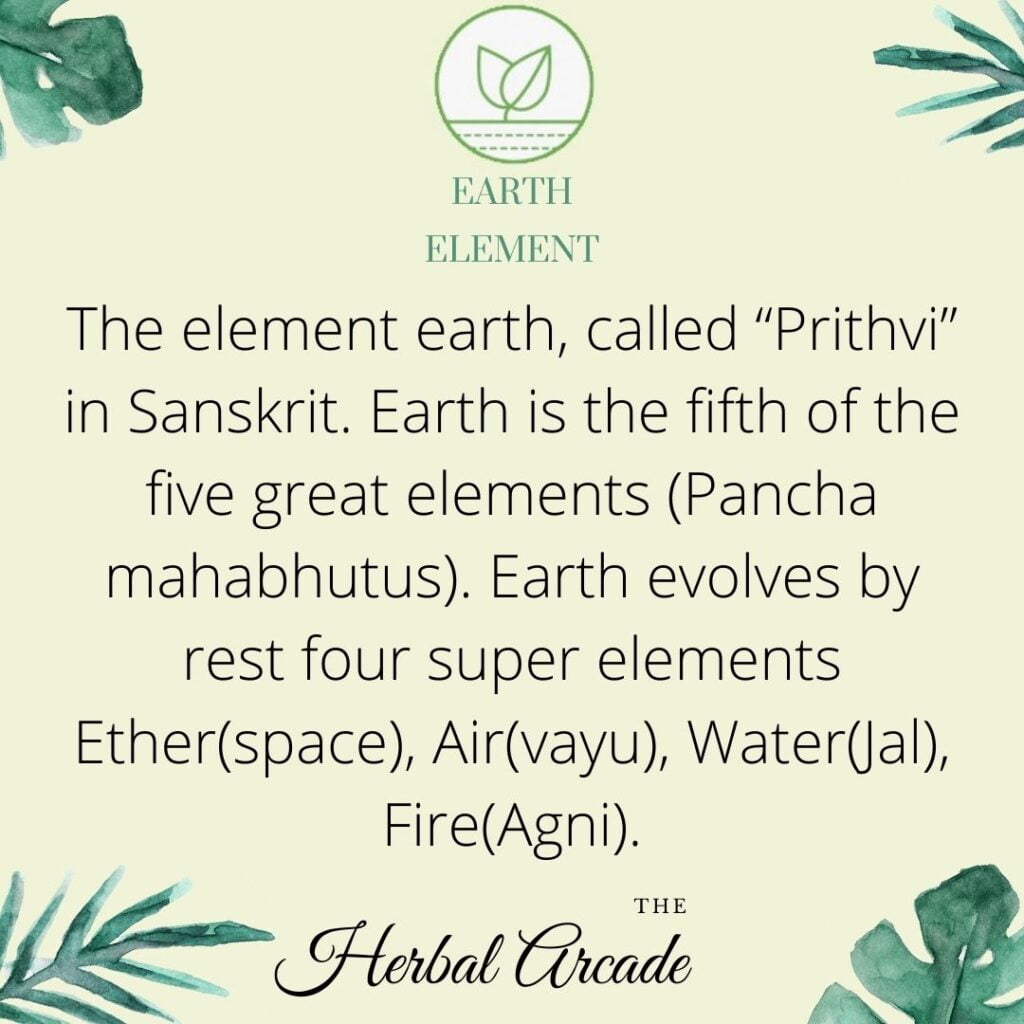 EARTH ELEMENT | HERBAL ARCADE