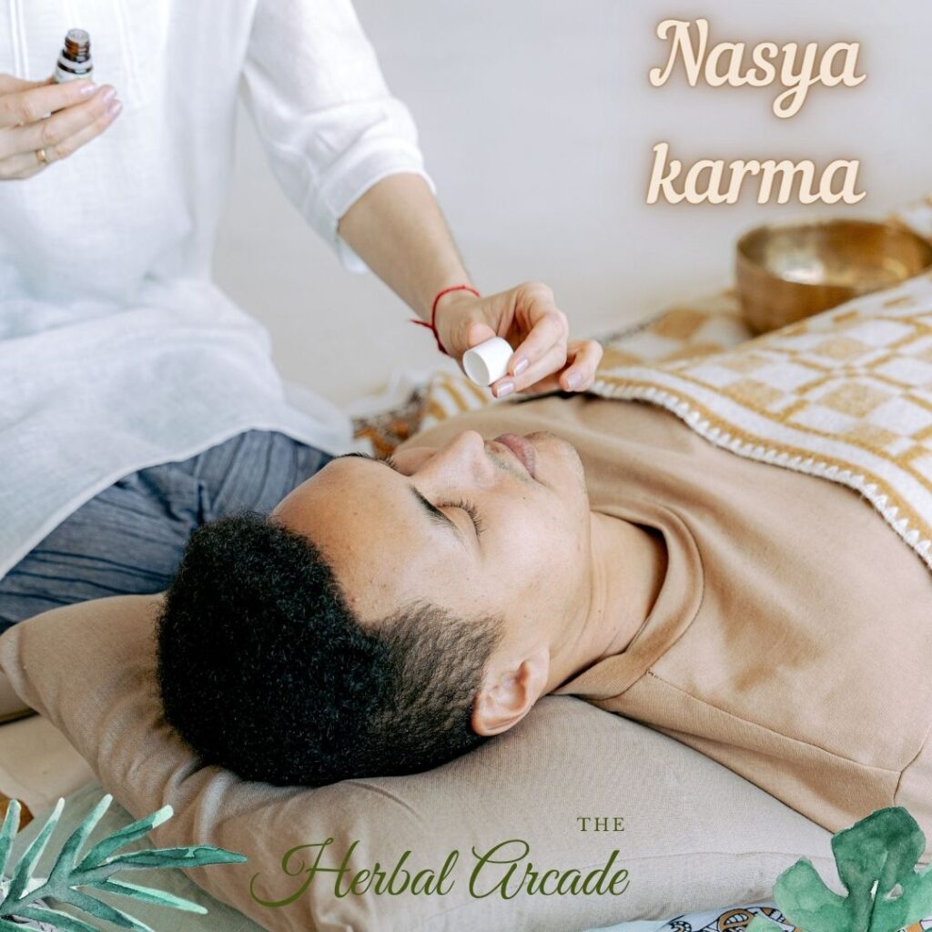 Nasya (Nasal Drop): Dincharya | HerbalArcade