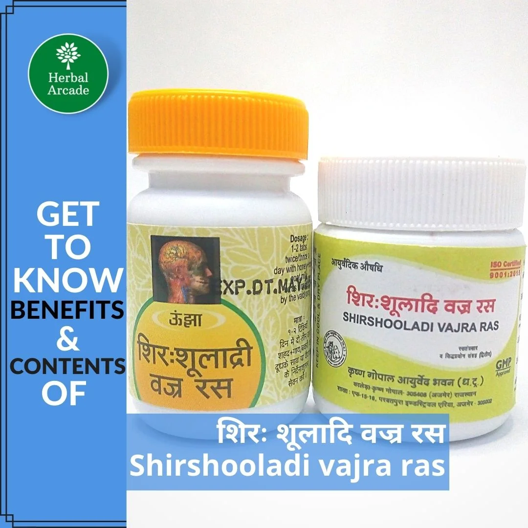 Shir shooladi vajra ras ke fayde Herbal Arcade