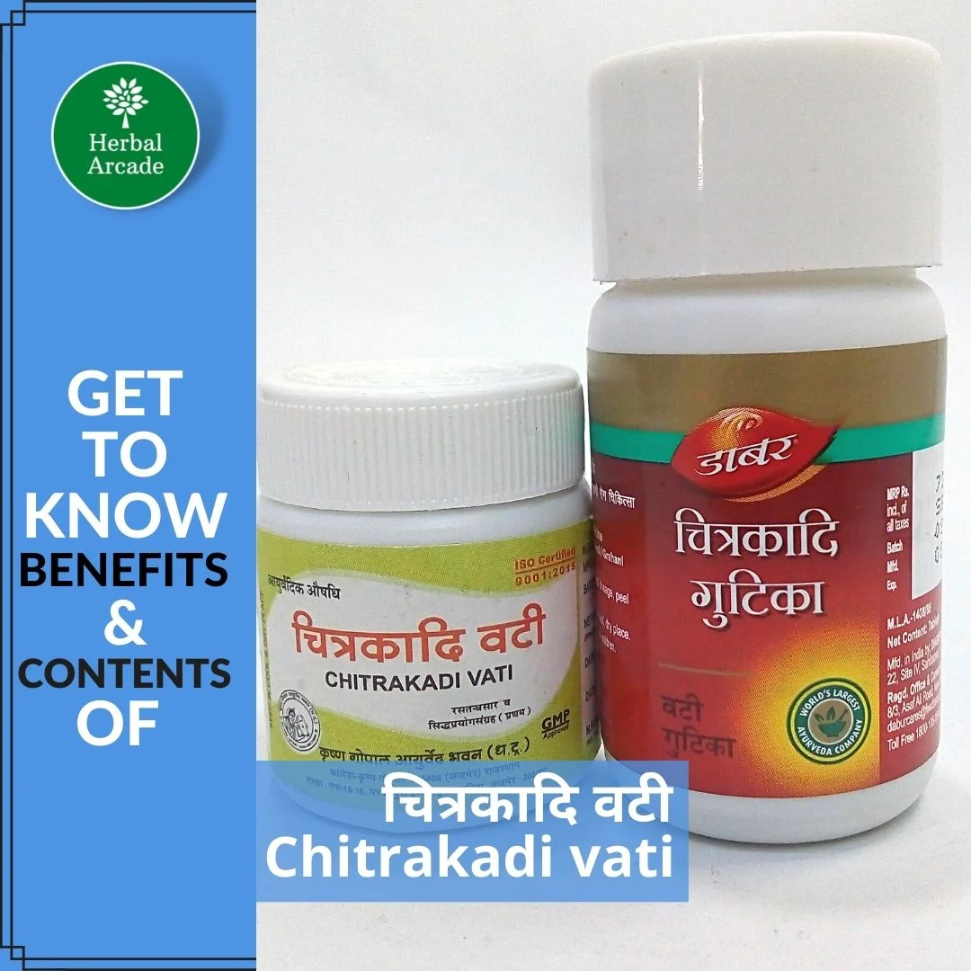 Chitrakadi vati ke fayde Herbal Arcade