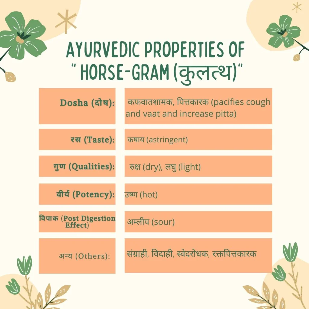 कुलत्थ (कुलथी) के आयुर्वेदिक गुण धर्म Herbal Arcade