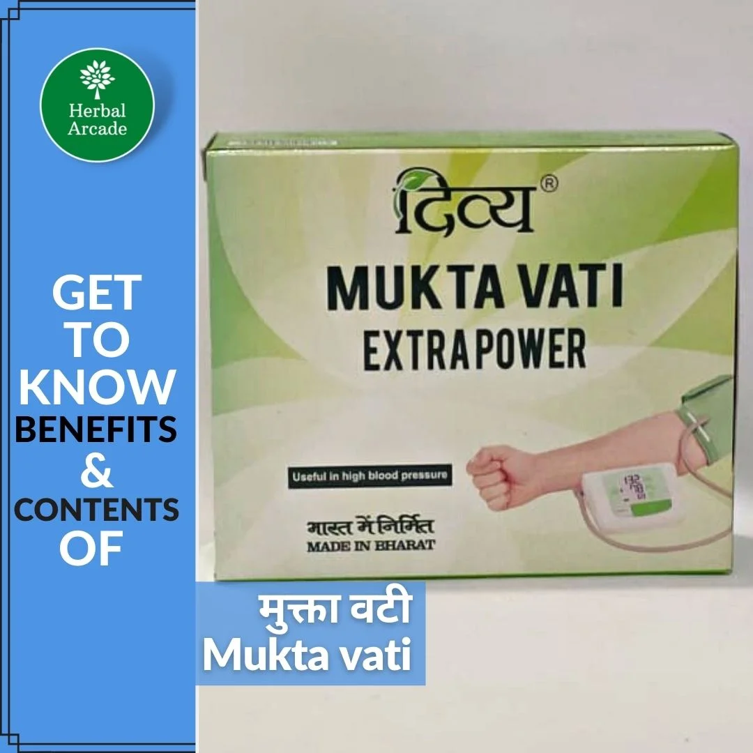 Mukta vati benefits Herbal Arcade