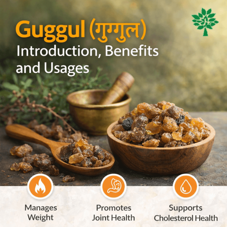 Guggul (गुग्गुल) – Introduction, Benefits and Usages