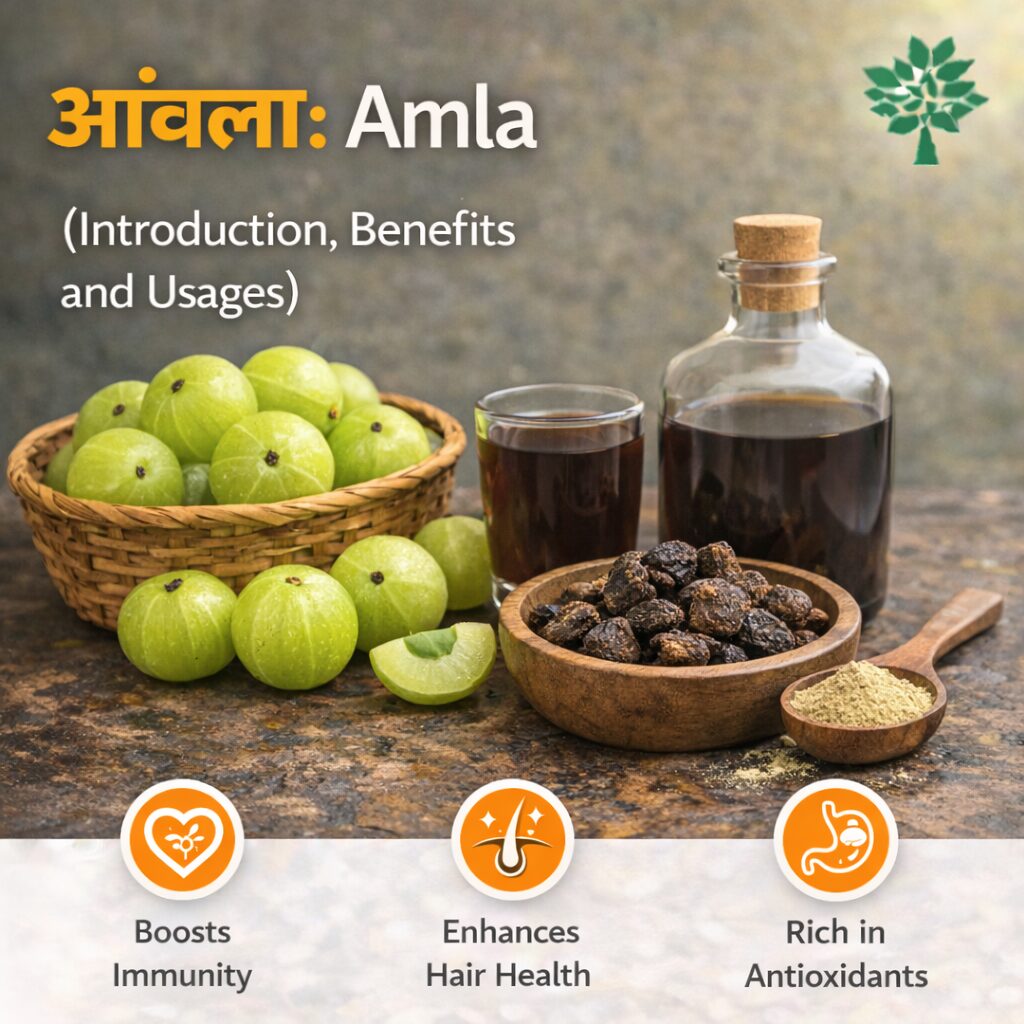 आंवला: Amla (Introduction, Benefits, and Usages)