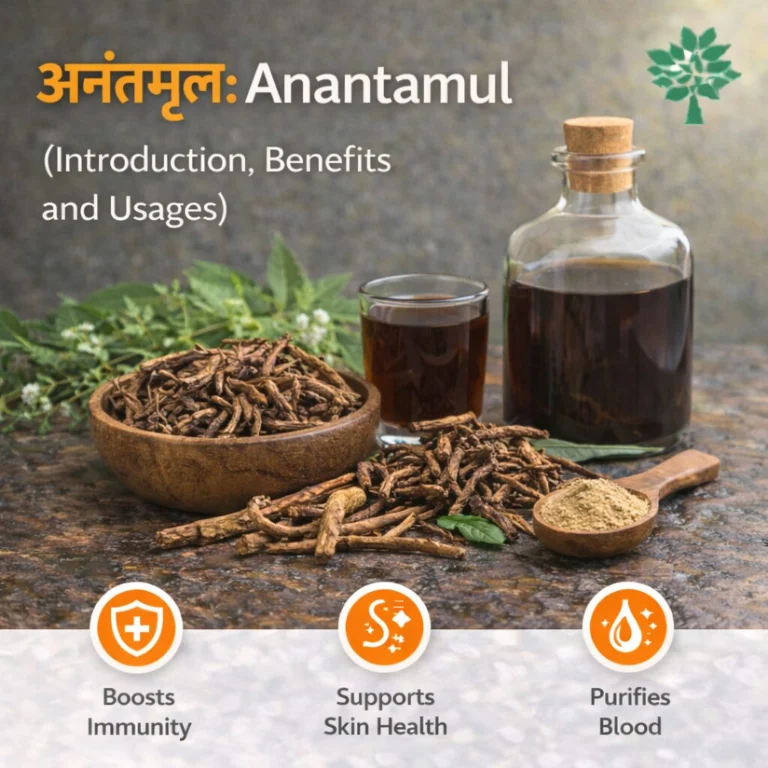 Anantamul (Introduction, Benefits and Usages)
